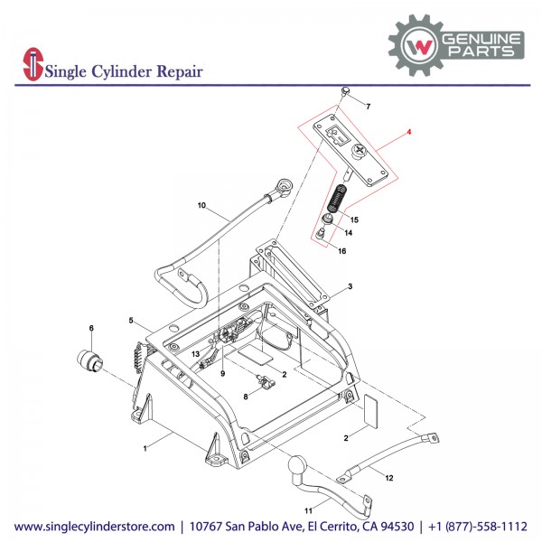 Wacker 5100011304 Starting Device cpl