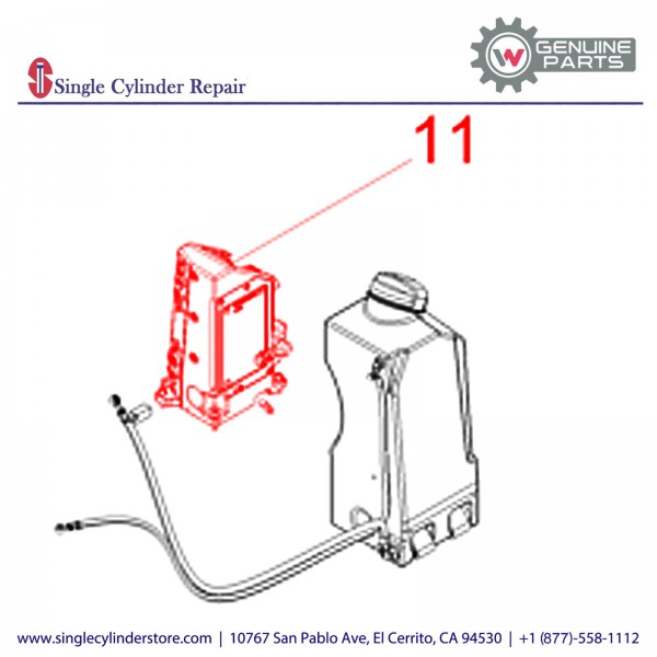 Wacker 5100013830 Electric Box cpl