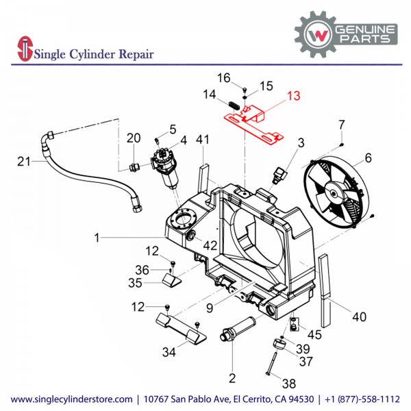 Wacker 5100014131 Bracket