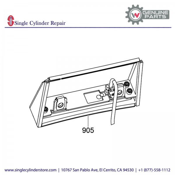 Wacker 5100016851 Display board