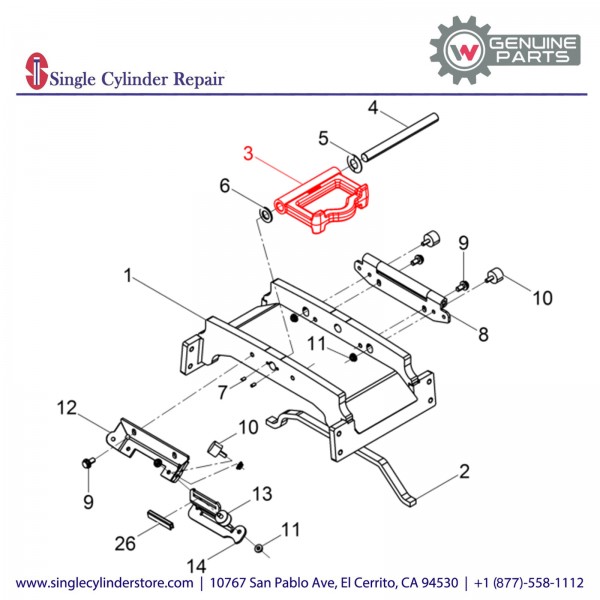 Wacker 5100017413 Jack Ring