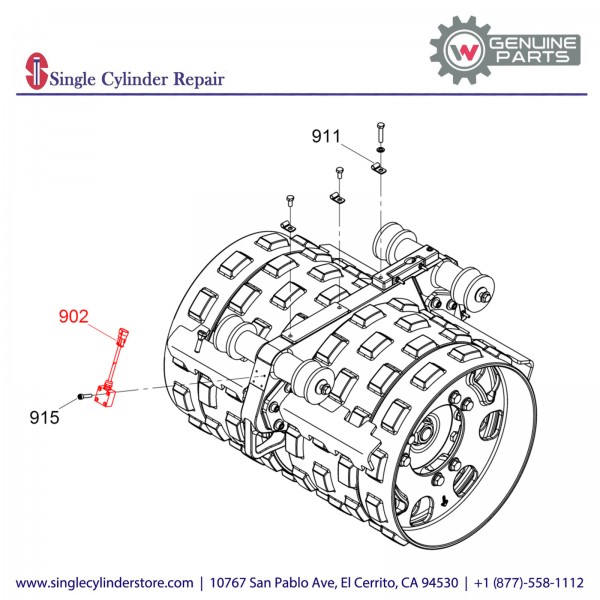 Wacker 5100017558 Sensor