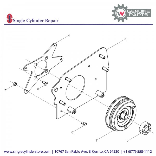 Wacker 5100020692 Retrofit kit Honda Clutch