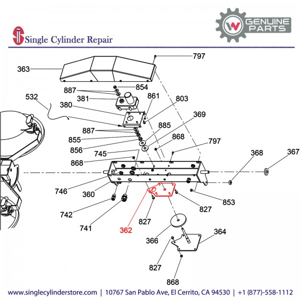 Wacker 5100021197 Plate