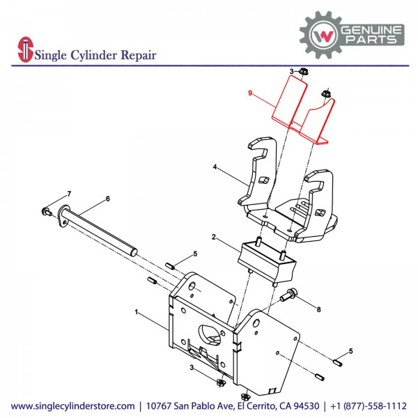 Wacker 5100022612 Guard Plate