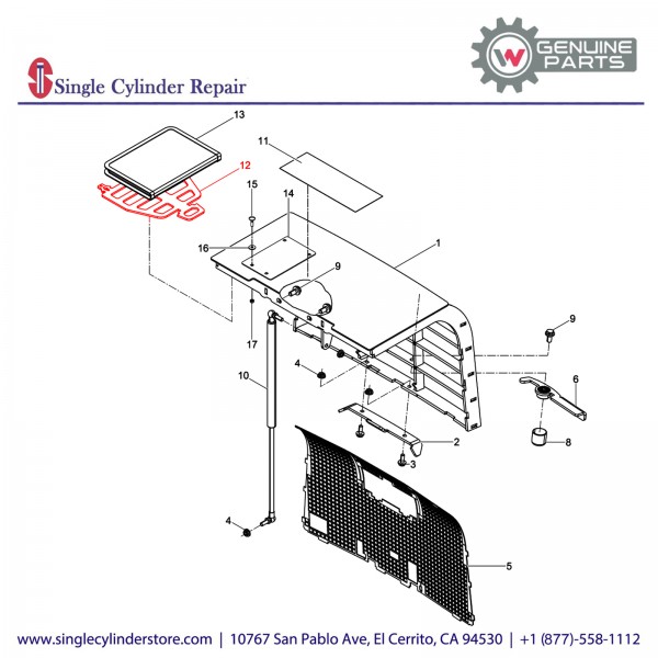 Wacker 5100024201 Cloth