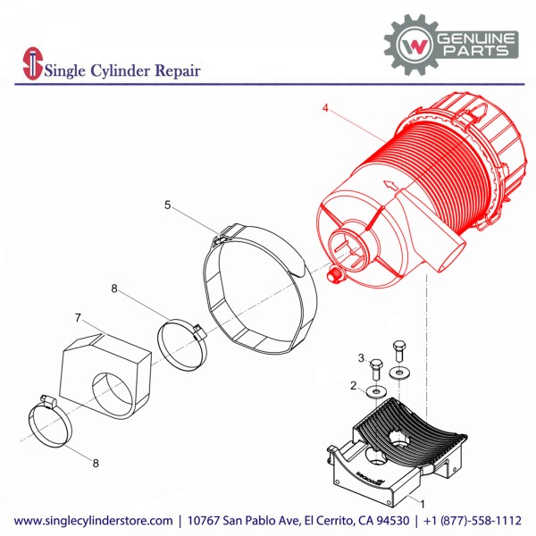 Wacker 5100024489 Safety Elements