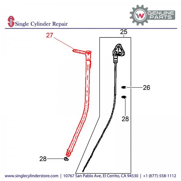 Wacker 5100026401 Pipe