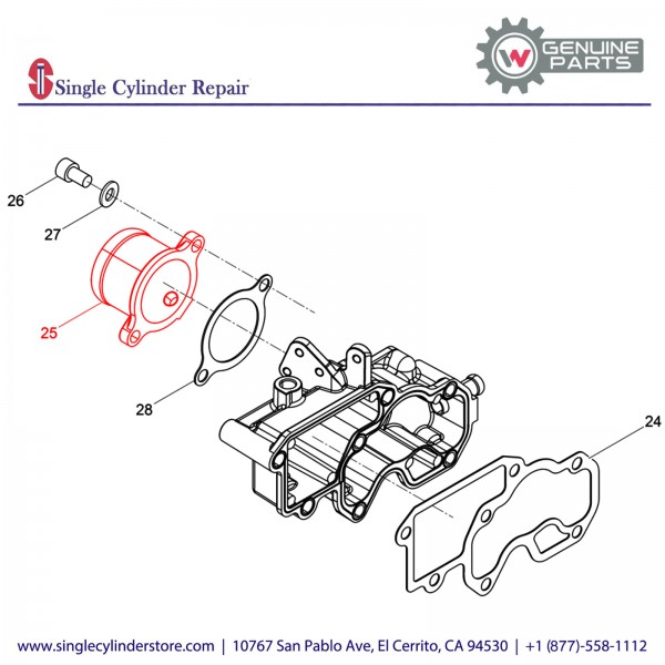 Wacker 5100026411 Flange