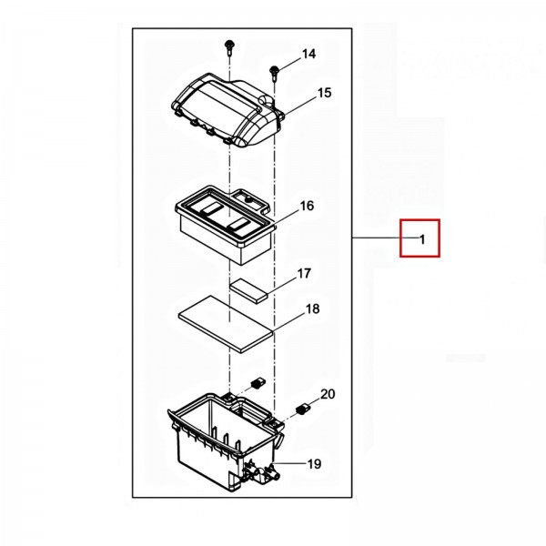 Wacker 5100032028 Air Cleaner 