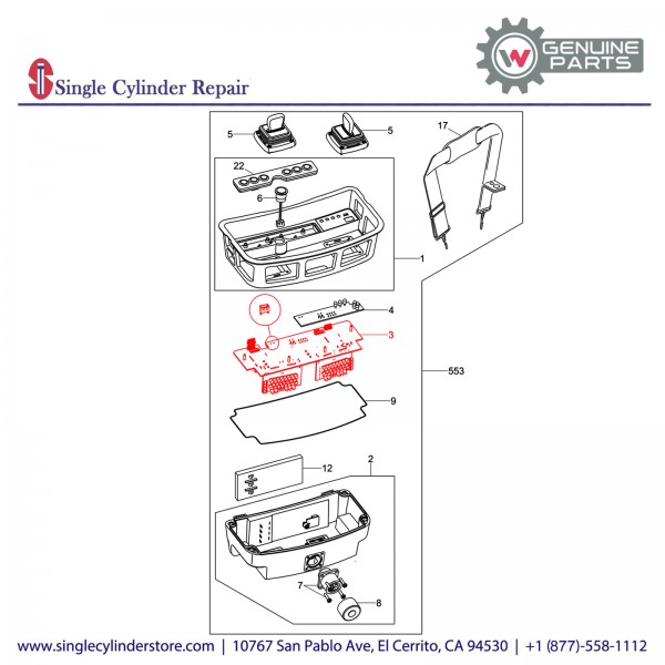 Wacker 5100044531 Circuit board