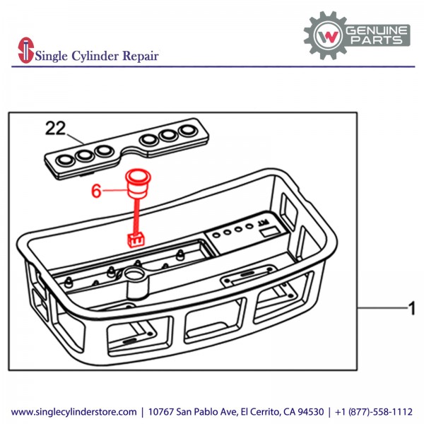 Wacker 5100044532 On/off switch