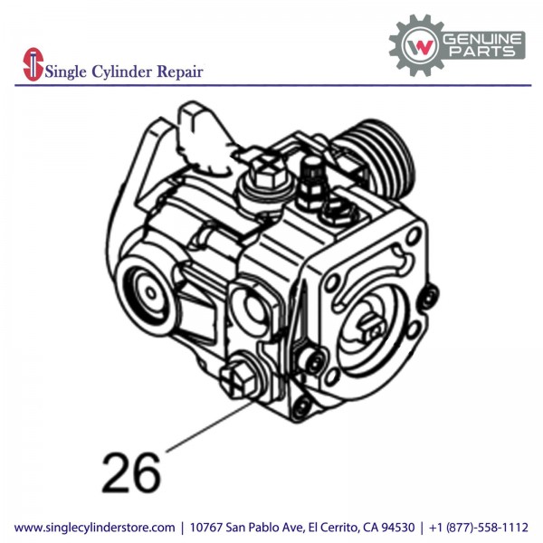 Wacker 5100047071 Drive pump