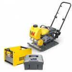 Wacker AP1850E Electric Vibratory Plate, 2 Batteries and Charger 5100049943 