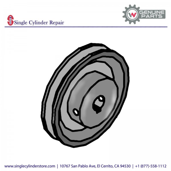 Wacker 5100050321 Gearbox pulley