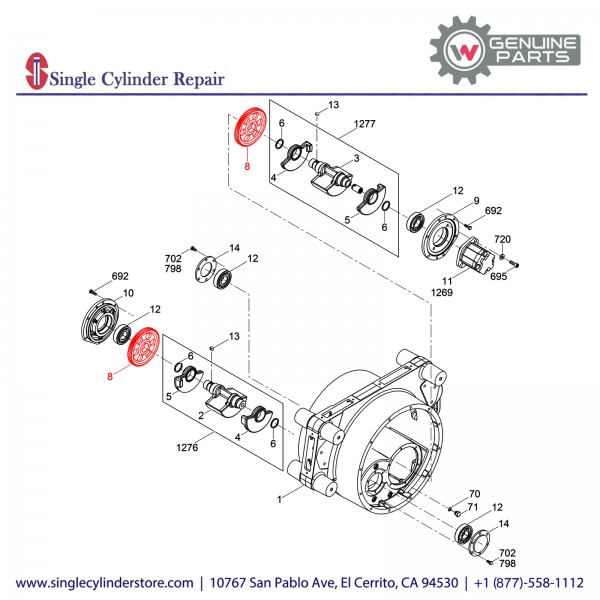 Wacker 5200001515 Gear