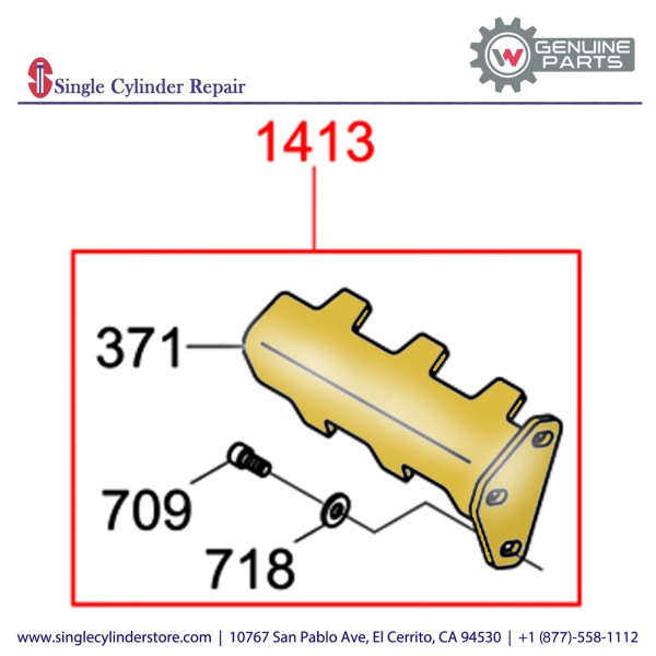 Wacker 5200007070 Wide Scraper cpl