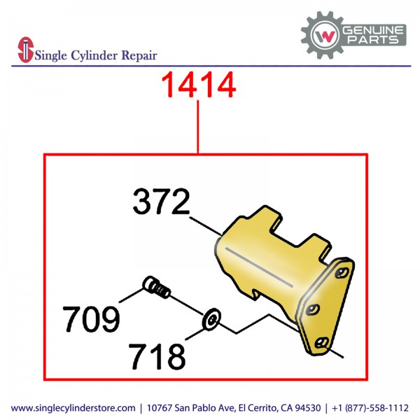 Wacker 5200007073 Narrow Scraper cpl