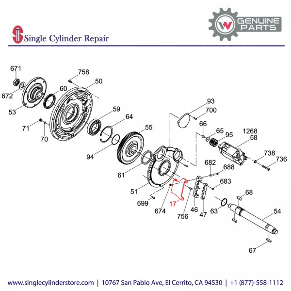 Wacker 5200007278 Bracket