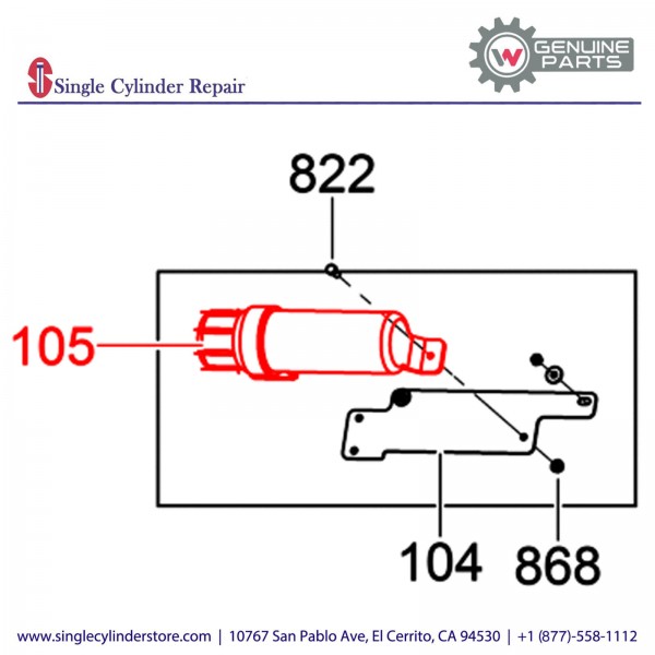 Wacker 5200008089 Holder Manual