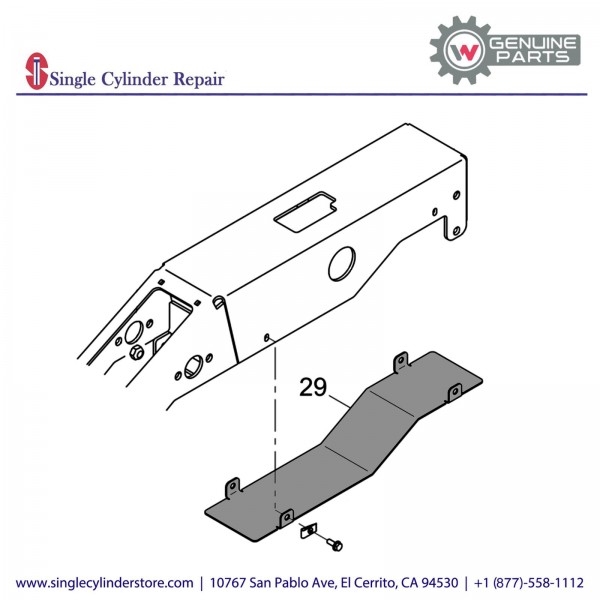 Wacker 5200013034 Plate