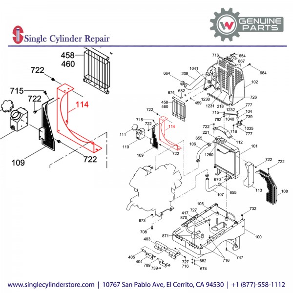 Wacker 5200015667 Fan cover