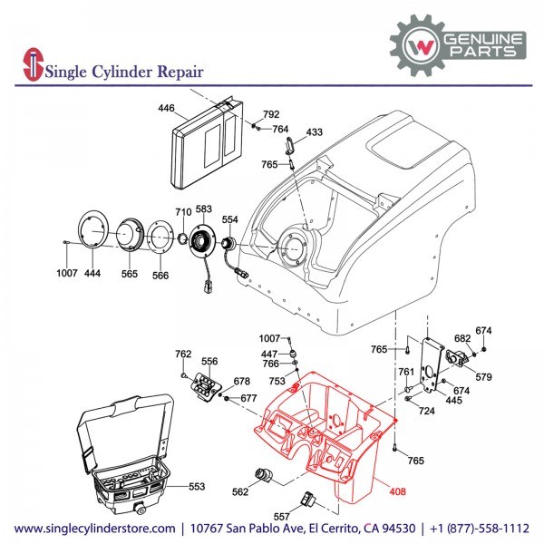 Wacker 5200018183 Storage insert