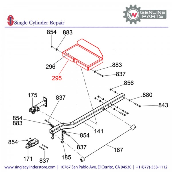 Wacker 5200018427 Step Bracket