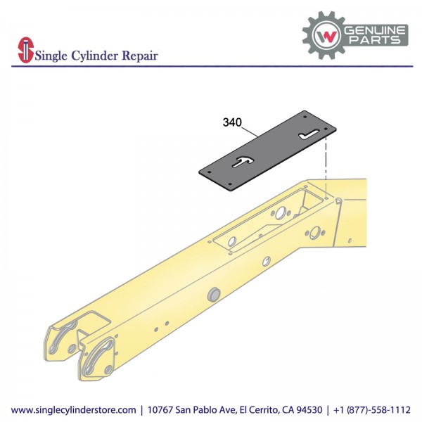 Wacker 5200019244 Plate