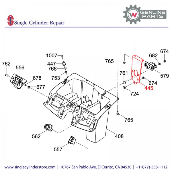 Wacker 5200019784 Bracket