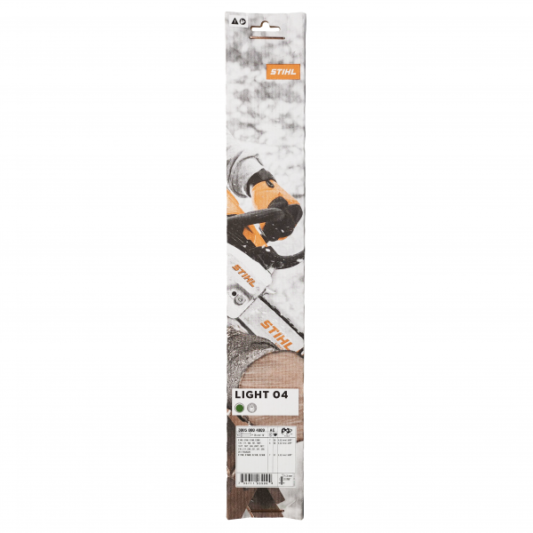 STIHL 14" Light 04 Chainsaw Guide Bar 0.375" Pitch (3/8P), 0.050" Gauge, 50 Drive Link 3005-000-4809