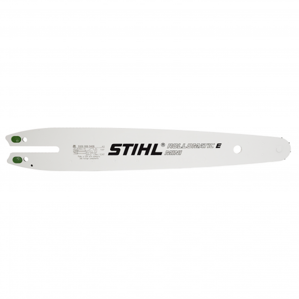 STIHL 12" Rollomatic E Mini Chainsaw Guide Bar 0.25" Pitch (1/4P), 0.043" Gauge, 64 Drive Link 3005-008-3405