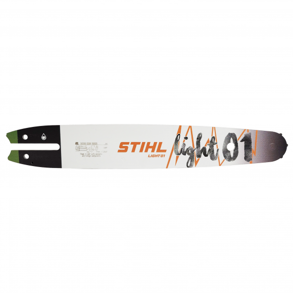 STIHL 12" Light 01 Chainsaw Guide Bar 0.375" Pitch (3/8P), 0.043" Gauge, 44 Drive Link 3005-008-3905