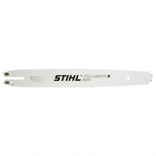 STIHL 16" Rollomatic E Mini Chainsaw Guide Bar 0.375" Pitch (3/8P), 0.043" Gauge, 55 Drive Link 3005-008-3913