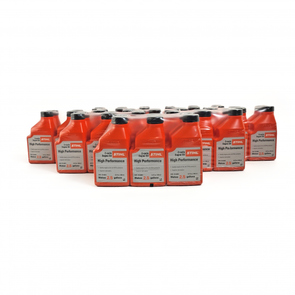 HP Quality 2-Cycle Engine Oil-6.4oz Mix Bottle 0781-319-8009 Compatible with Stihl, Husqvarna, Echo and Many More, OEM (6.4 ounce bottle, Box of 48)