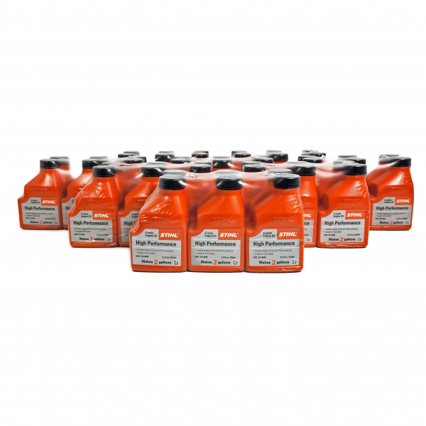 HP Quality 2-Cycle Engine Oil-5.2oz Mix Bottle 0781-319-8051 Compatible with Stihl, Husqvarna, Echo and Many More, OEM (5.2 ounce bottle, Box of 48)