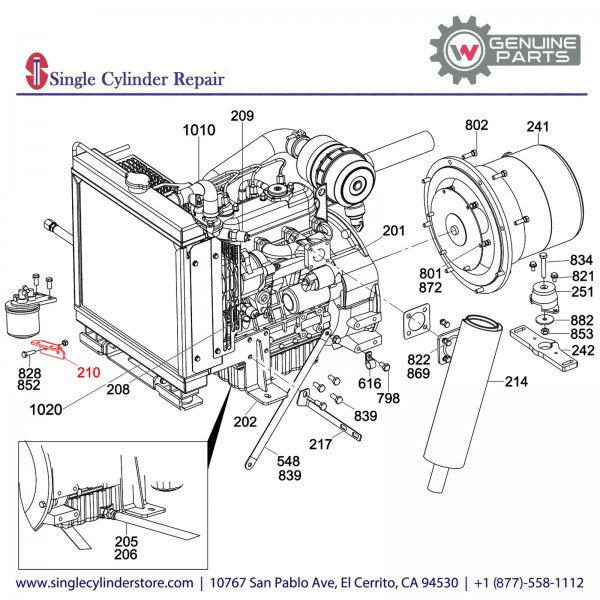 Wacker 5000182941 Bracket