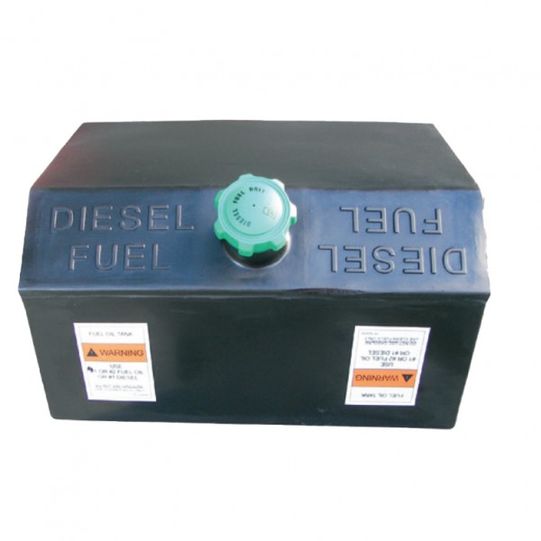 Pressure Pro 520055 Diesel Fuel Tank Black Plastic 8.5 Gal w/ Cap