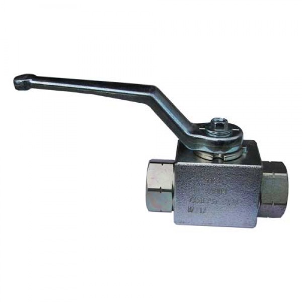 Pressure Pro BKH-38-NPT-1123 Plated Steel Ball Valve with Handle  7350 PSI