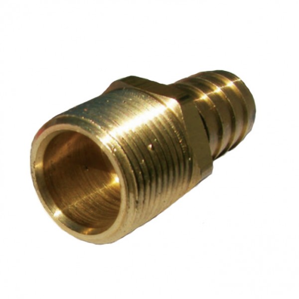 Pressure Pro BM-1212 Brass Hose Nipple 3/4" Barb x 3/4" MPT