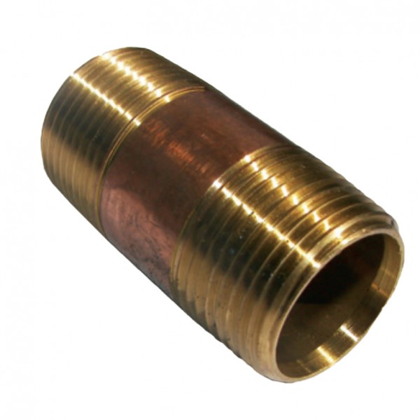 Pressure Pro BR40-34x2 Nipple Brass 3/4” x 2” 