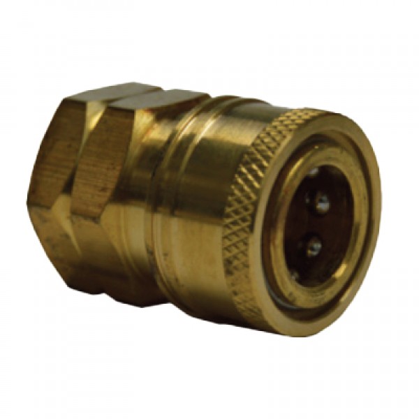 Pressure Pro V10003 Brass Coupler 3/8" FNPT