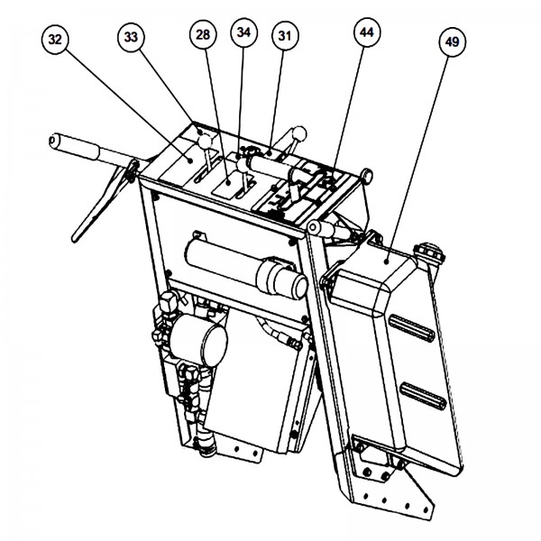 Barreto 00329TC Control Assembly, W/Tank&Cooler