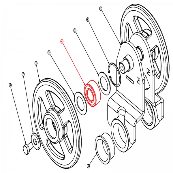 Barreto 03942 Bearing, 5205-2rs, Double Row