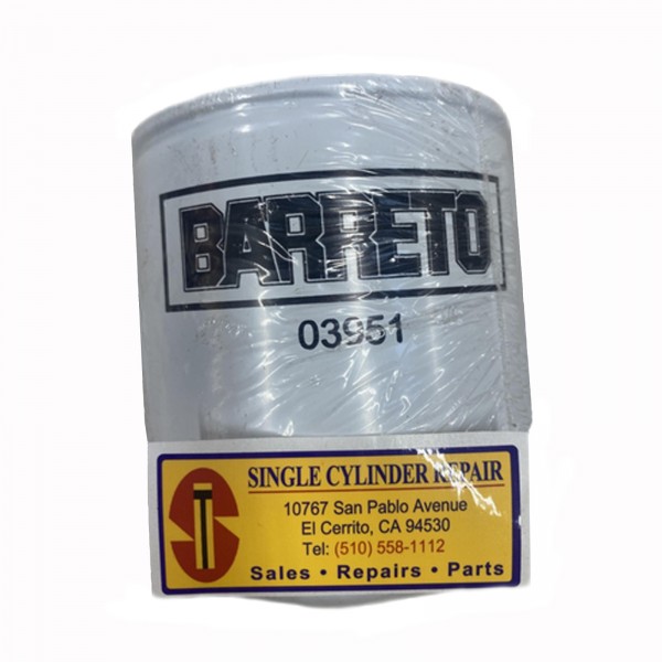 Barreto 03951 Hydraulic Oil Filter