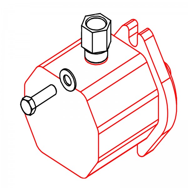 Barreto 04004-A Pump, .52 Ci, 1320h, 1620b, 3107c