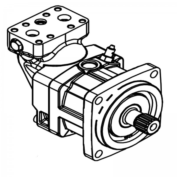 Barreto 04035 Piston Motor, Sg37, Parker