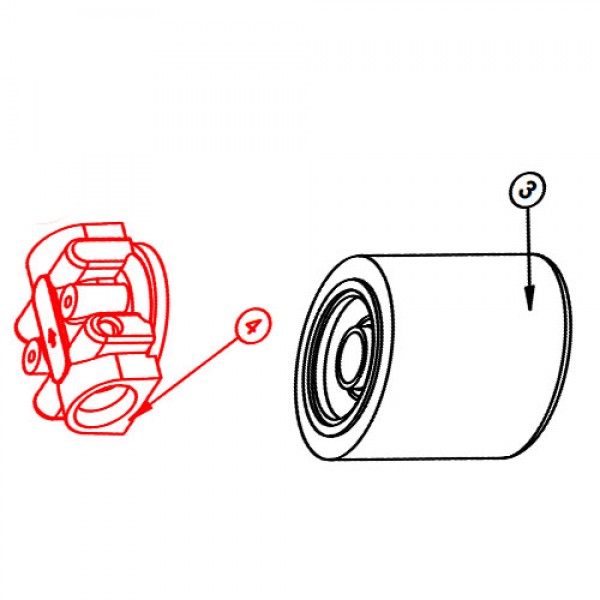 Barreto 04212-Or-U Filter Head, O-Ring #4 Sae Ga Ports