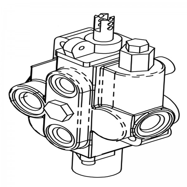 Barreto 04509 Valve, Control Rd4100 3500psi (16-20hp)