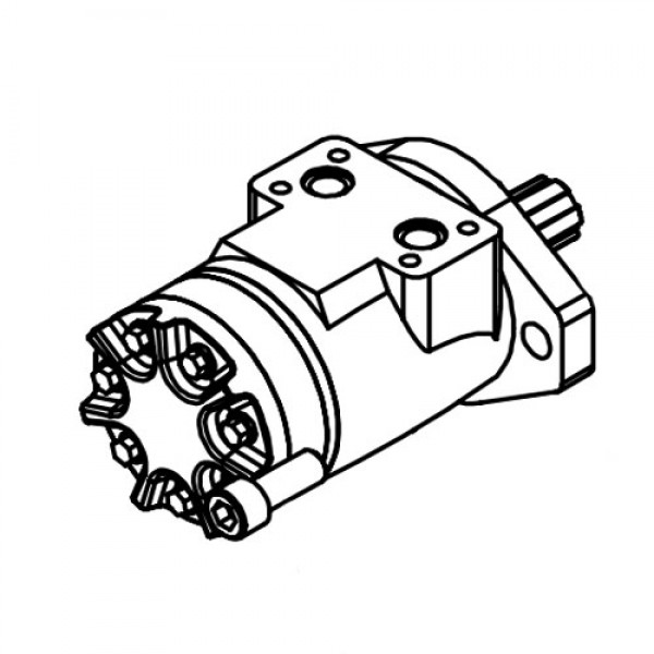 Barreto 04605-F Motor, Tine, Tiller, 916-18, 13-1620